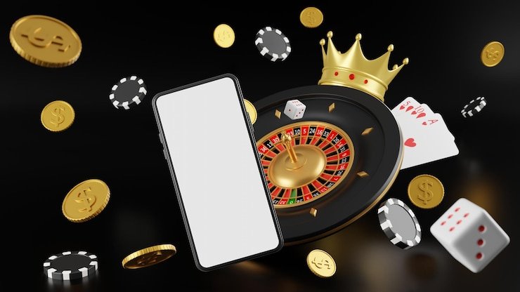 Pengguna memeriksa detail promosi di layar mobile